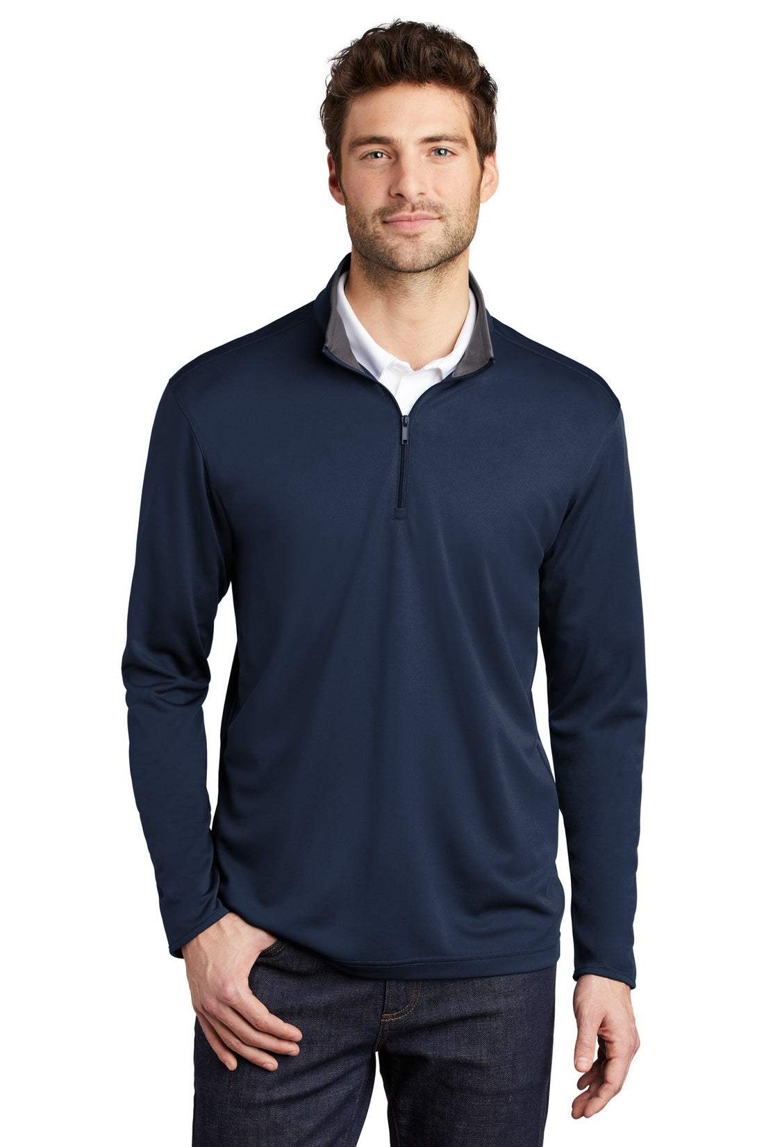 Port Authority ® Silk Touch  Performance 1/4-Zip K584
