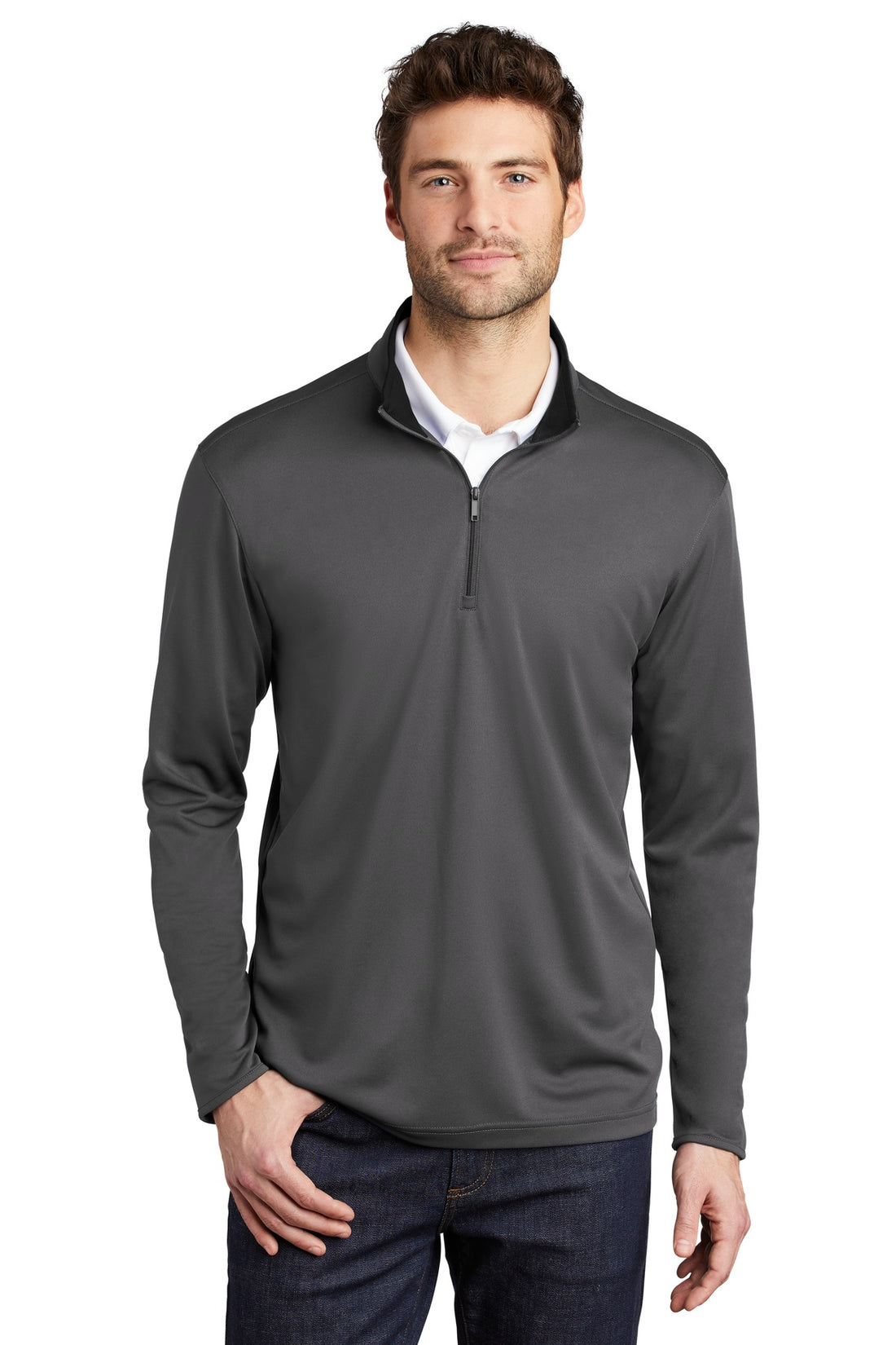 Port Authority ® Silk Touch  Performance 1/4-Zip K584
