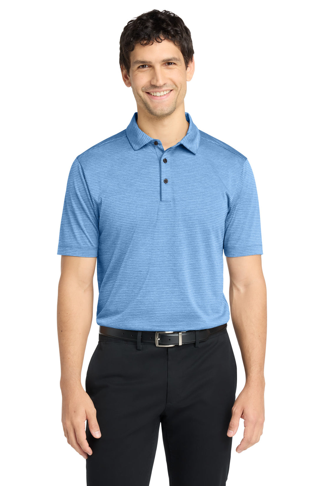 Port Authority ® Shadow Stripe Polo. K585 - Carolina Blue - 2XL