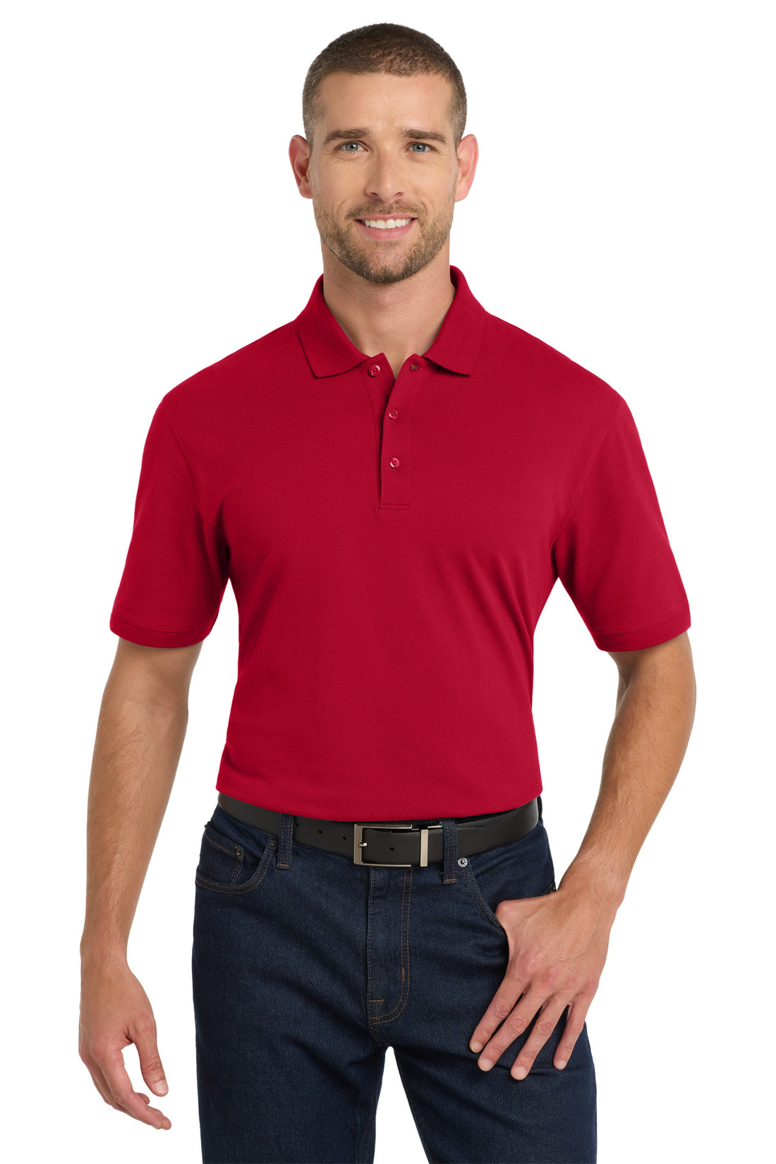 Port Authority® EZCotton® Polo. K8000 - Apple Red - 2XL