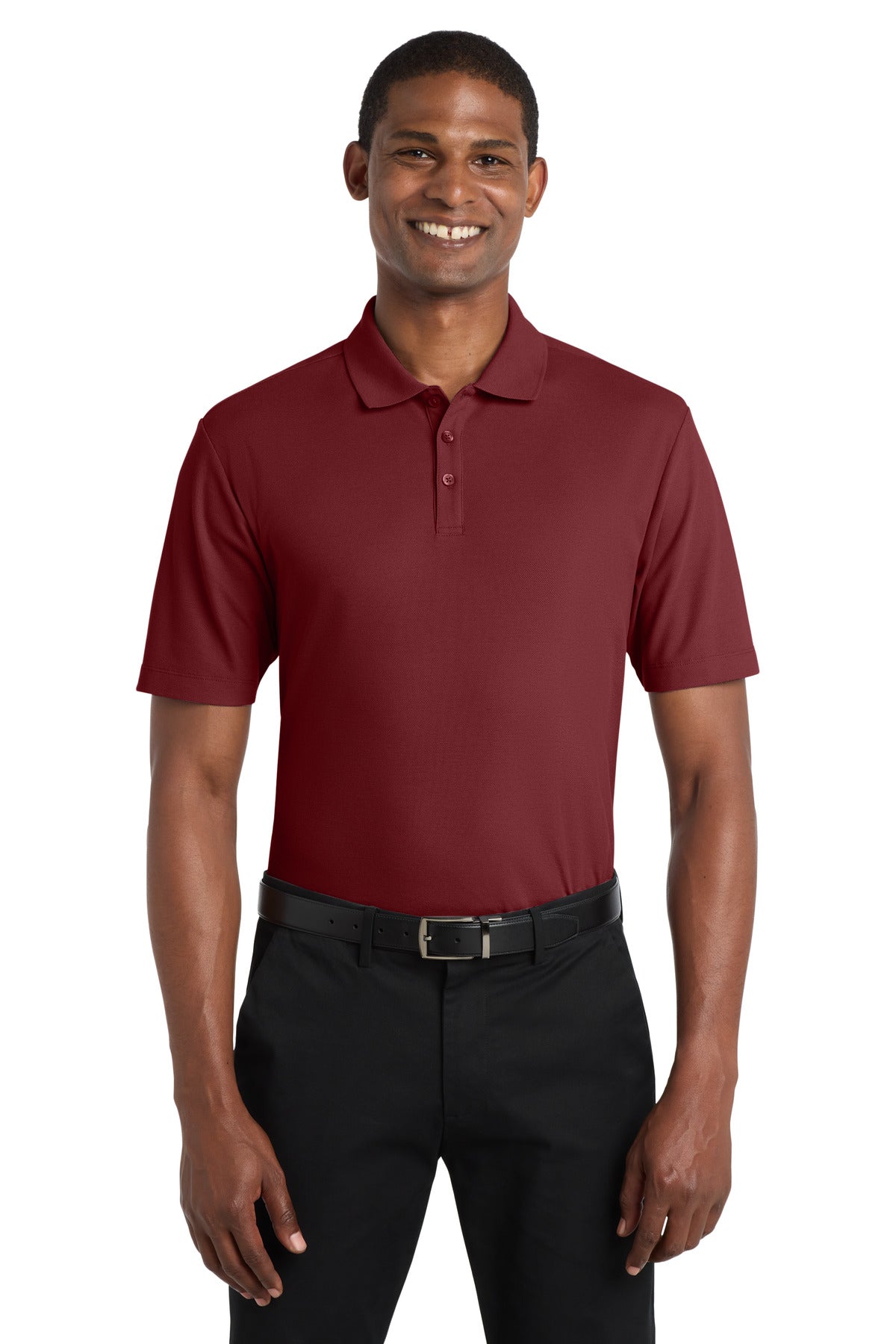 Port Authority ® SuperPro React  Polo. K810 - Burgundy - 2XL
