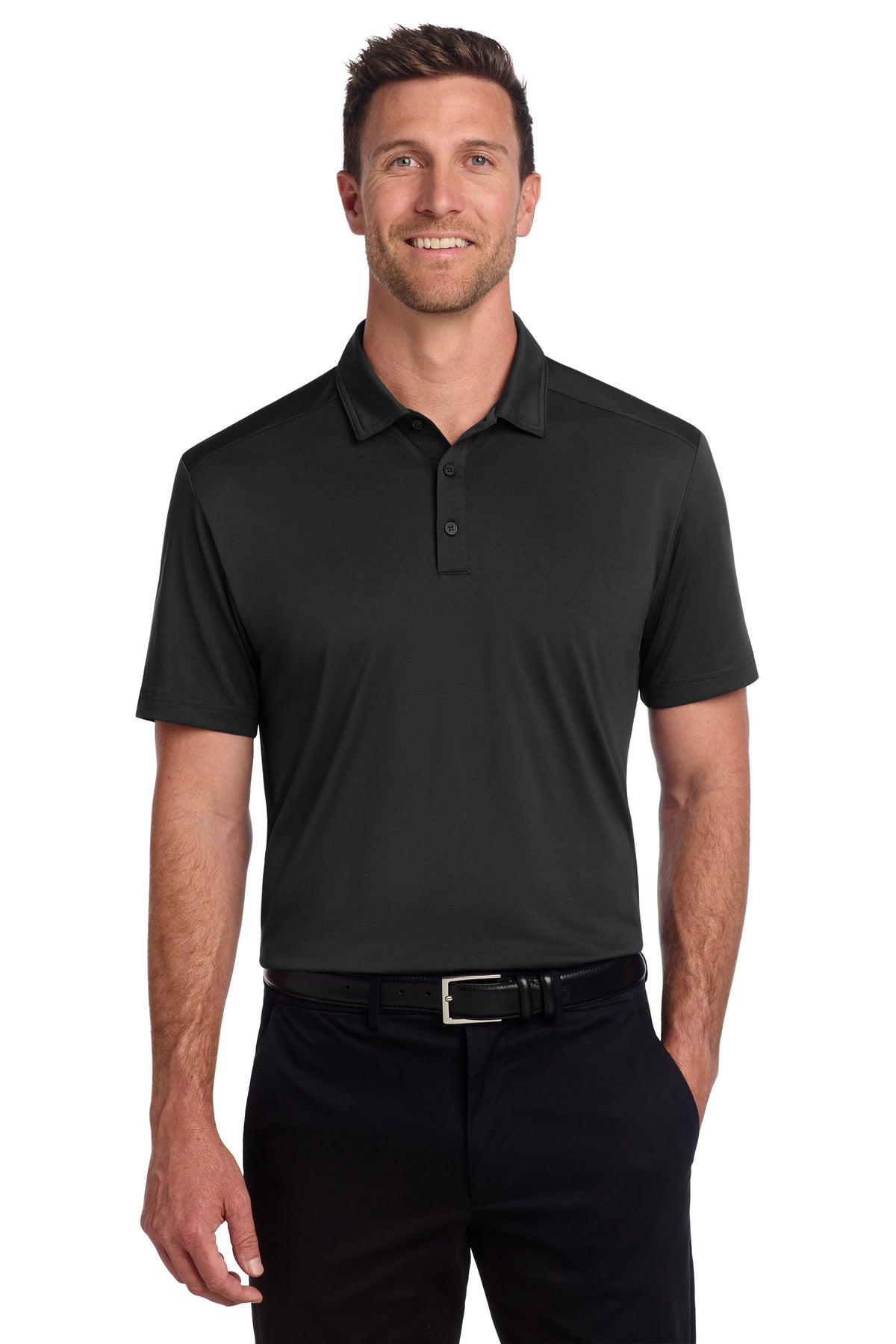 Port Authority® C-FREE® Snag-Proof Polo K864 - Deep Black - 2XL