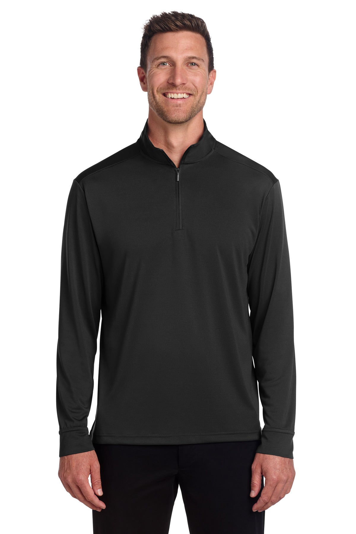 Port Authority® C-FREE® Snag-Proof 1/4-Zip K865 - Deep Black - 2XL