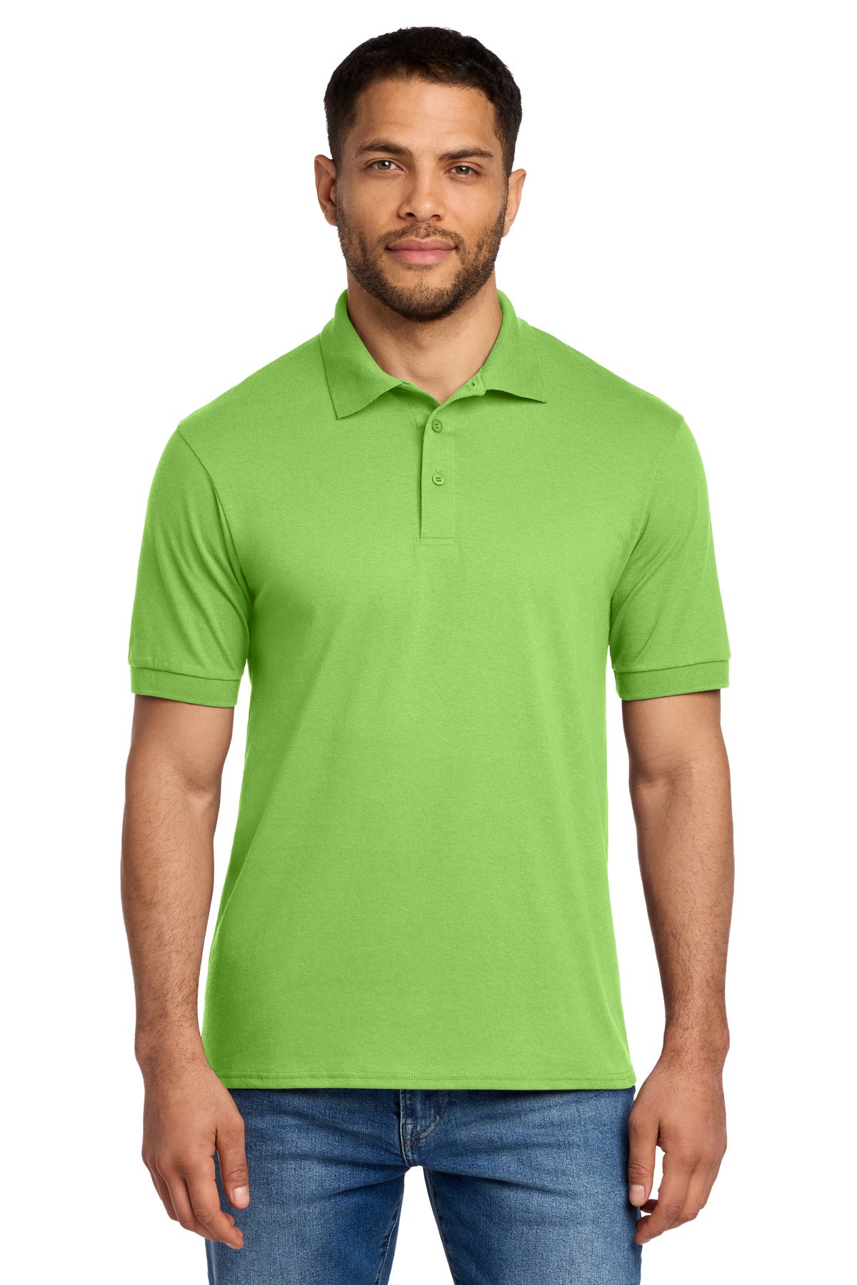 Port & Co® Tall Core Blend Jersey Knit Polo. KP55T