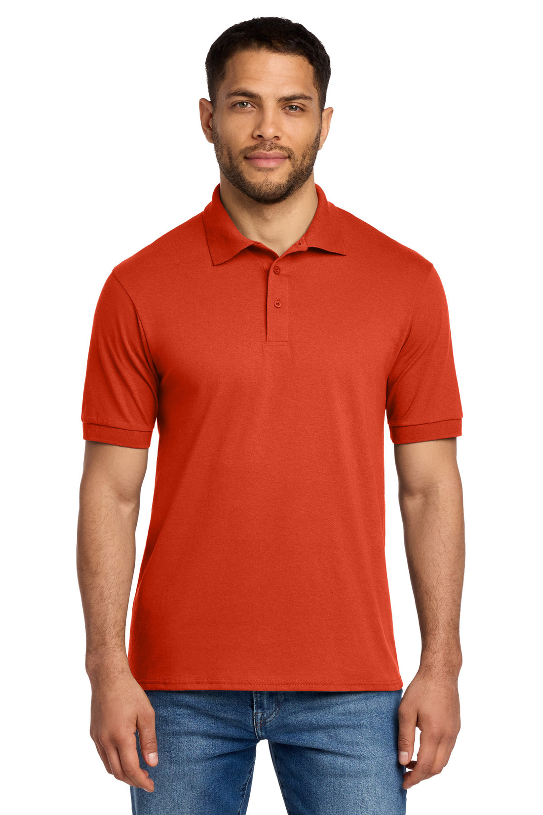 Port & Co® Core Blend Jersey Knit Polo. KP55