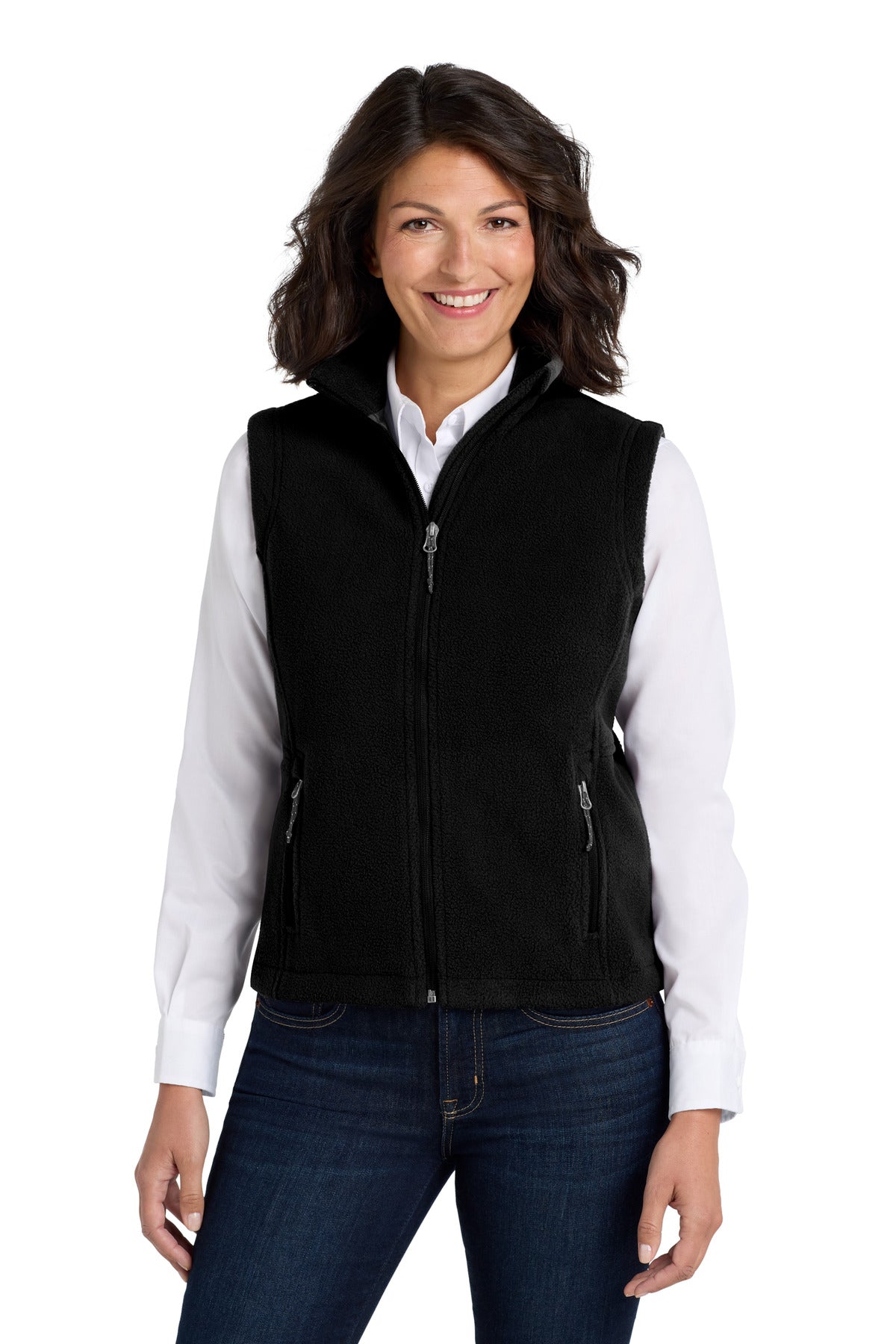 Port Authority® Women's Value Fleece Vest. L219 - Black - XS