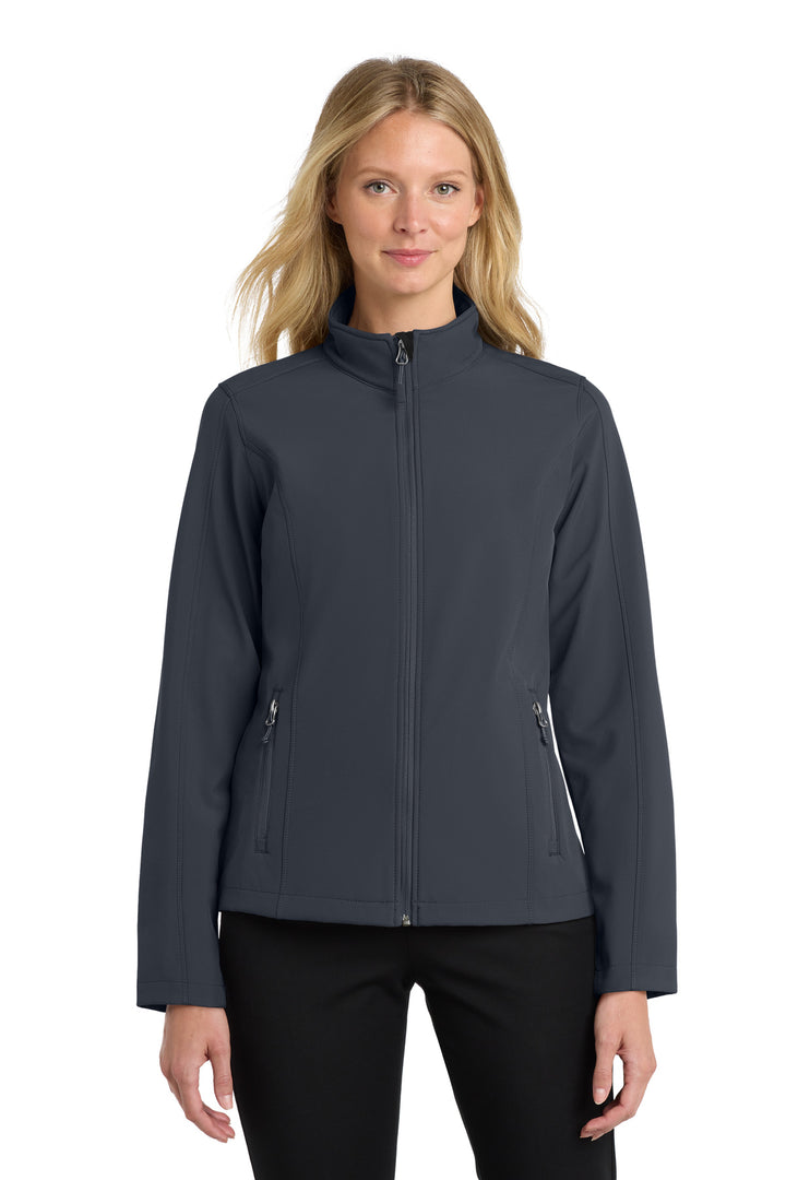 Port Authority® Women's Core Soft Shell Jacket. L317 - Battleship Grey - XS