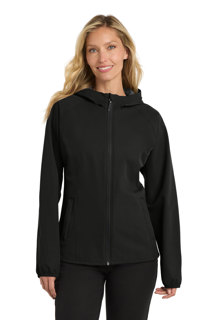 Port Authority ® Women's Essential Rain Jacket L407 - Deep Black - XS