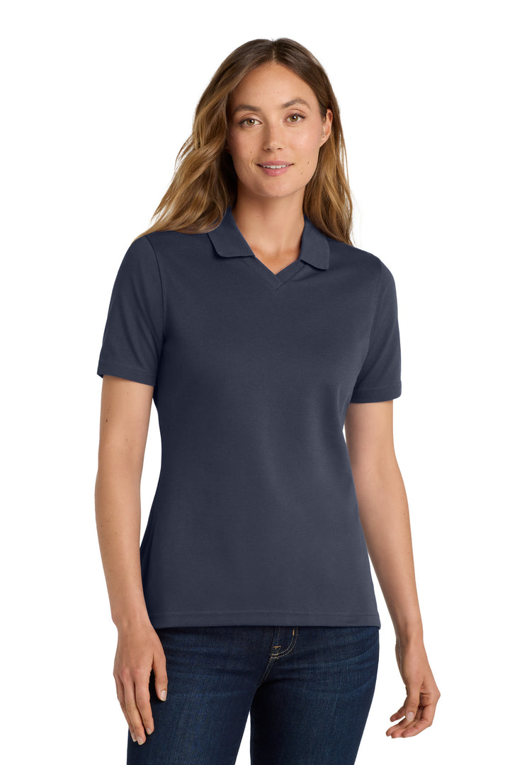 Port Authority® Women's Rapid Dry Polo.  L455 - Classic Navy - XS