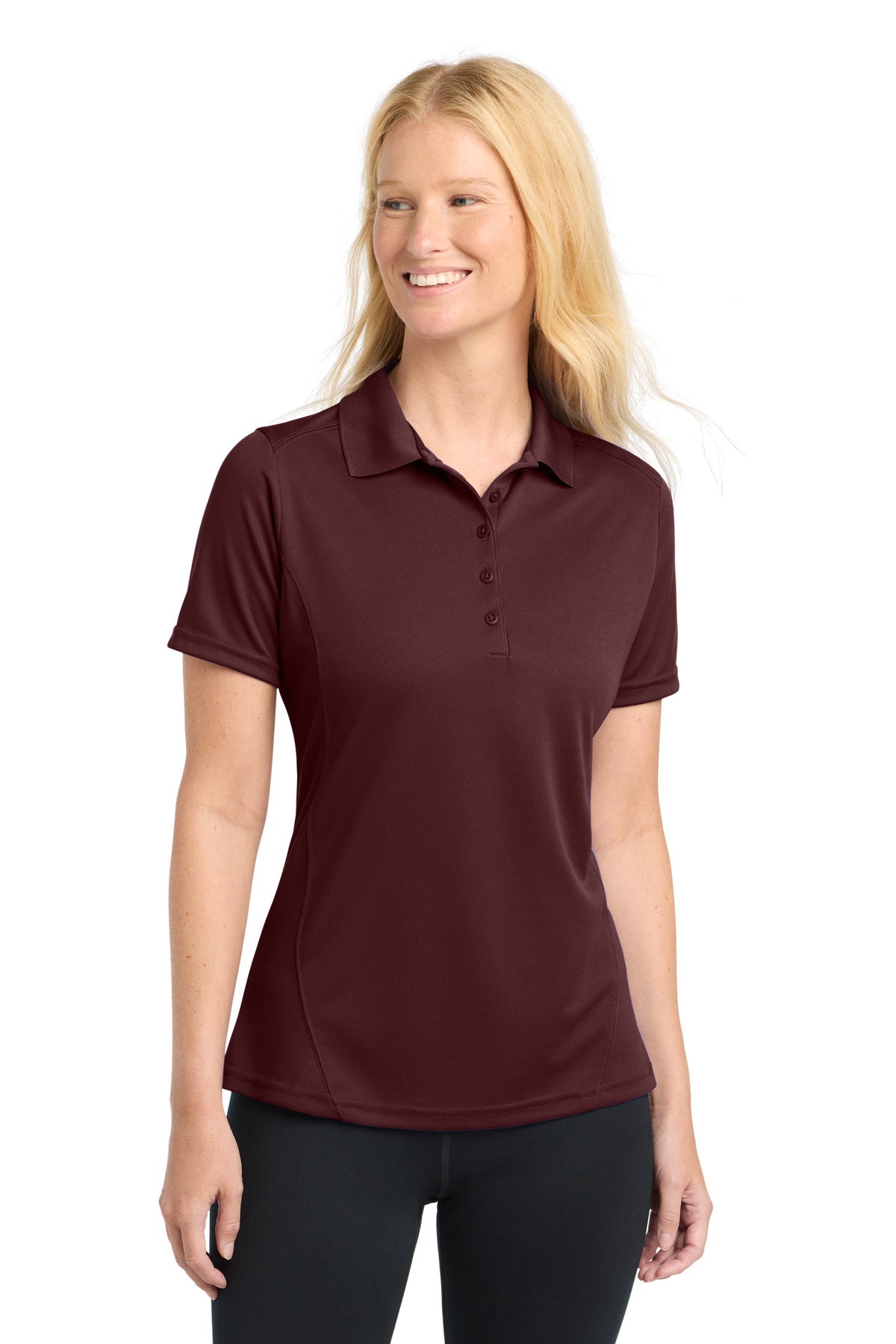 Sport-Tek® Women's Dry Zone® Raglan Accent Polo. L475