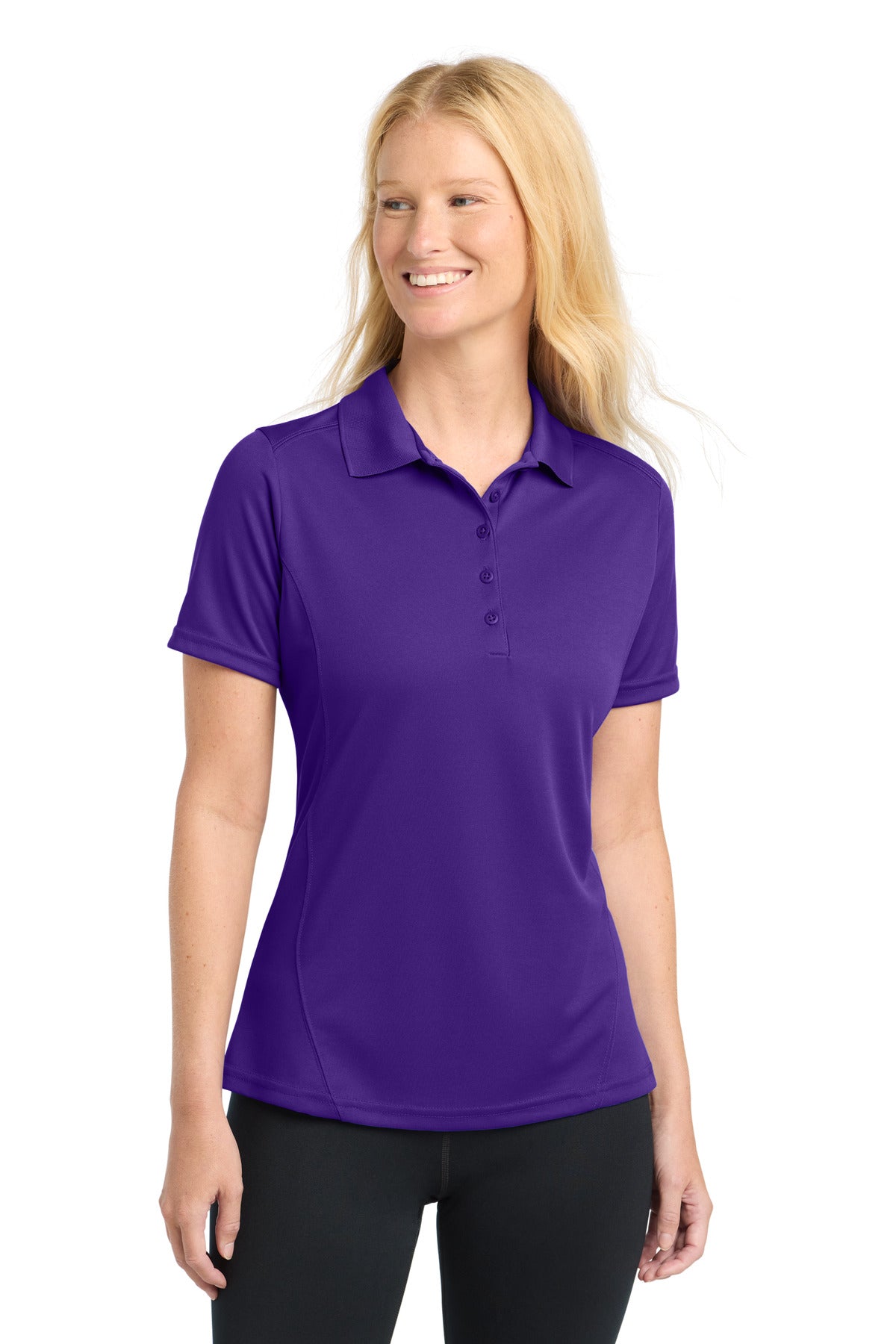 Sport-Tek® Women's Dry Zone® Raglan Accent Polo. L475