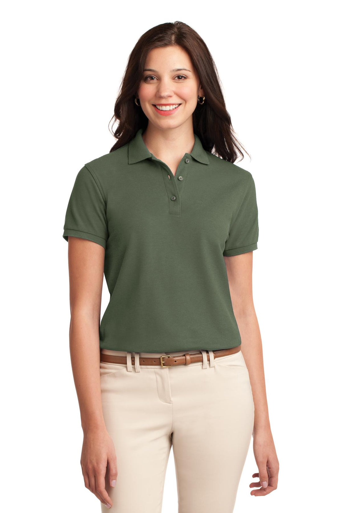 Port Authority® Women's Silk Touch Polo.  L500