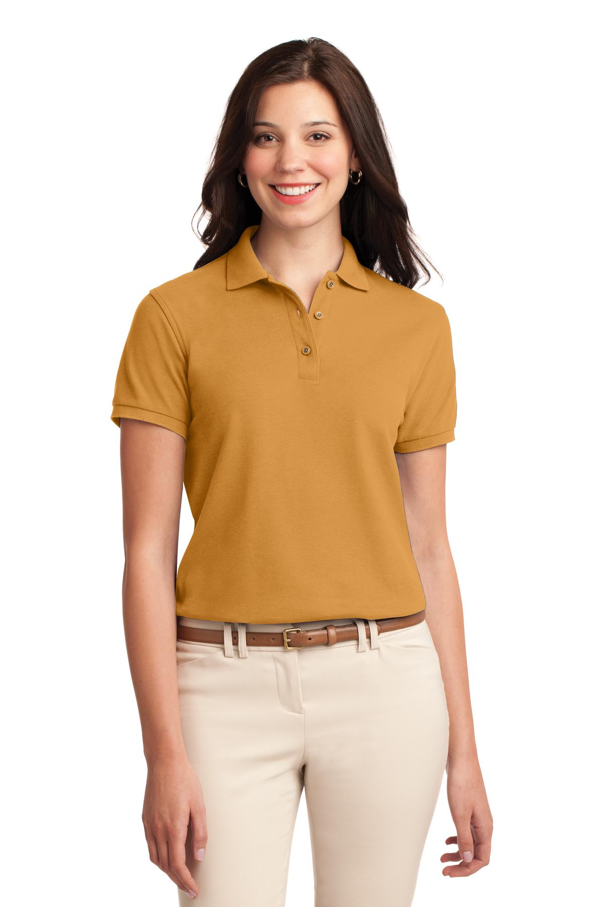 Port Authority® Women's Silk Touch Polo.  L500