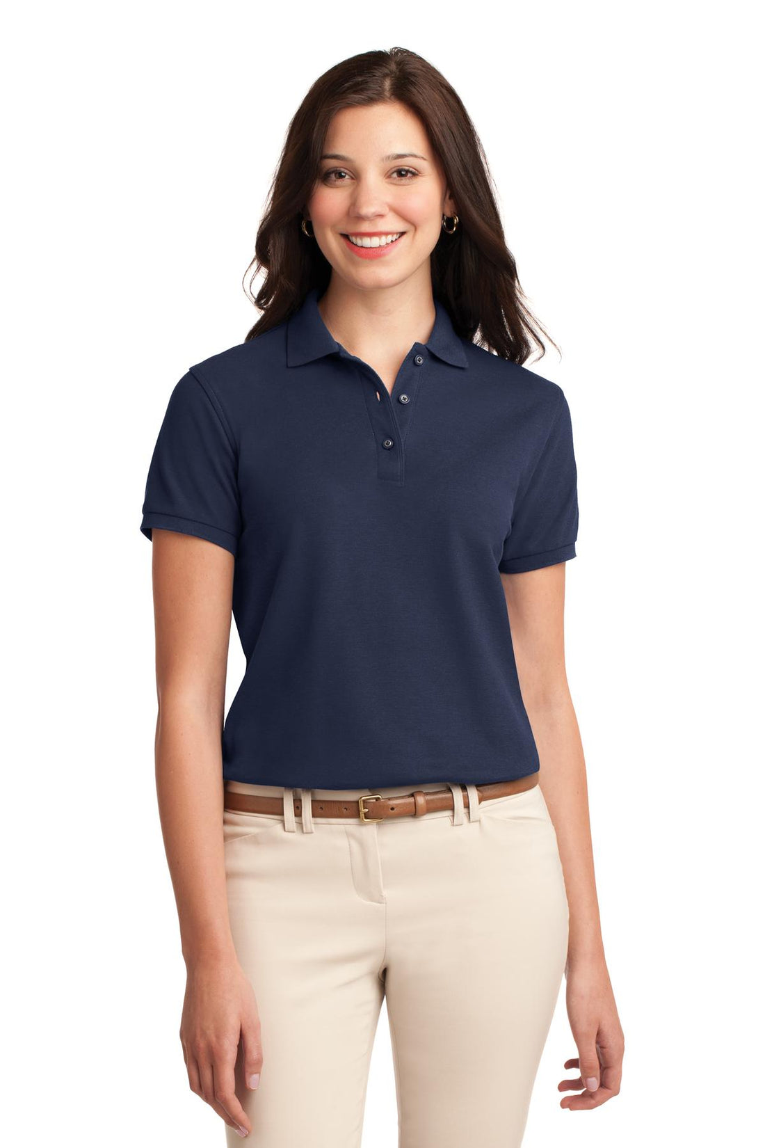 Port Authority® Women's Silk Touch Polo.  L500