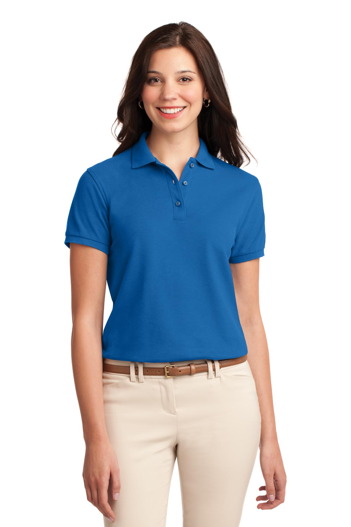 Port Authority® Women's Silk Touch Polo.  L500