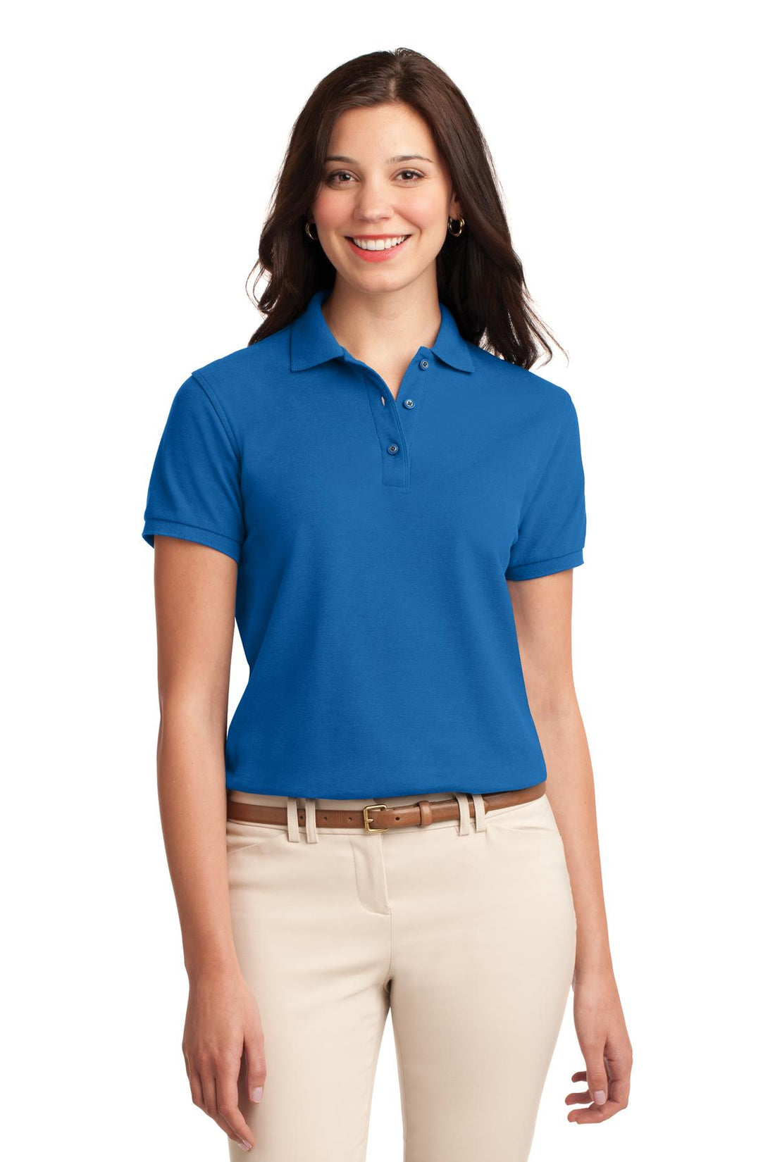 Port Authority® Women's Silk Touch Polo.  L500