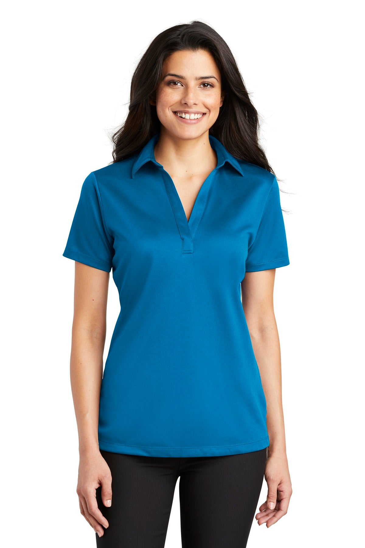 Port Authority® Women's Silk Touch Performance Polo. L540