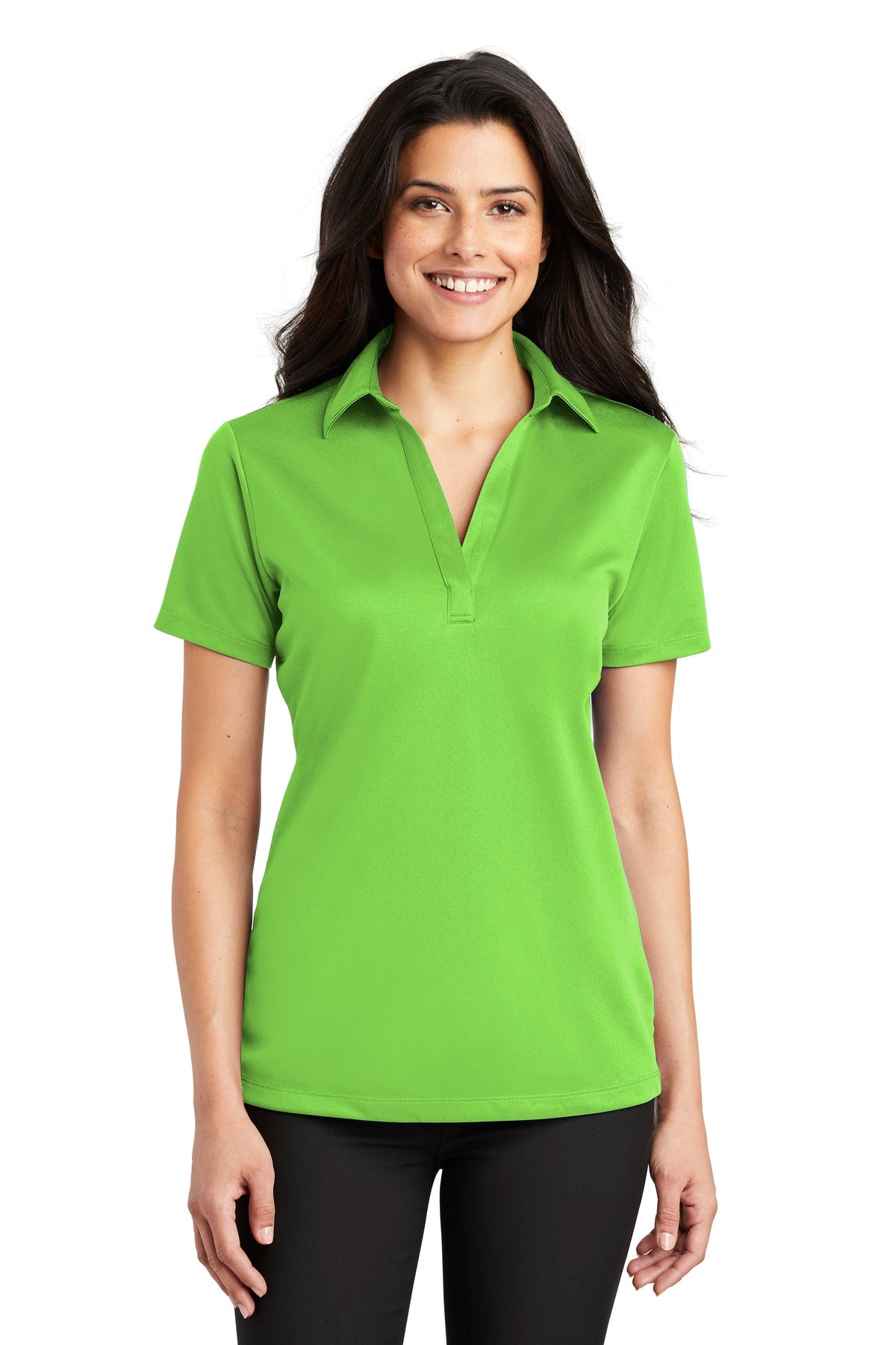 Port Authority® Women's Silk Touch Performance Polo. L540