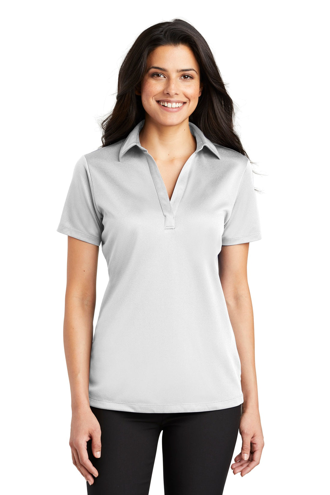 Port Authority® Women's Silk Touch Performance Polo. L540
