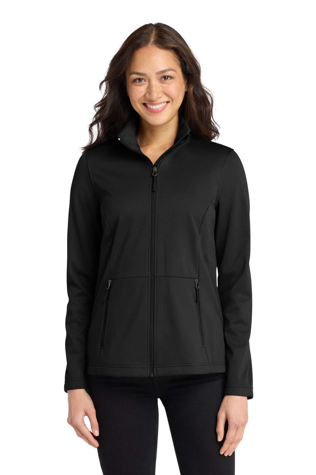 Port Authority® Women's Flexshell Jacket L617 - Deep Black - 3XL