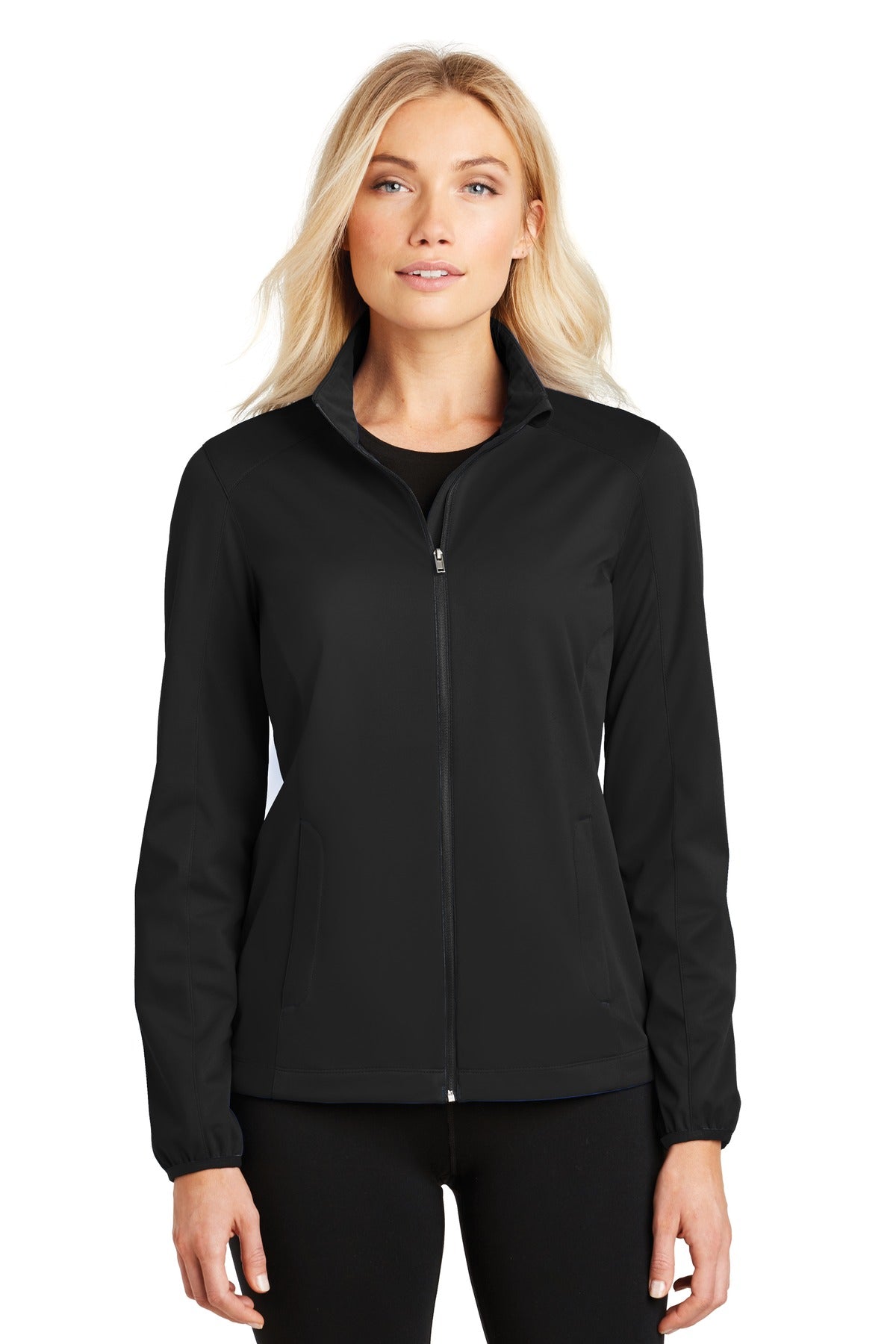 Port Authority® Women's Active Soft Shell Jacket. L717 - Deep Black - XS