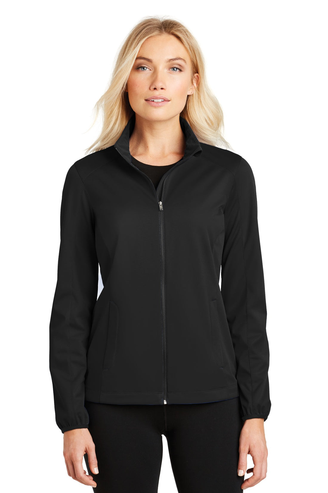 Port Authority® Women's Active Soft Shell Jacket. L717 - Deep Black - XS