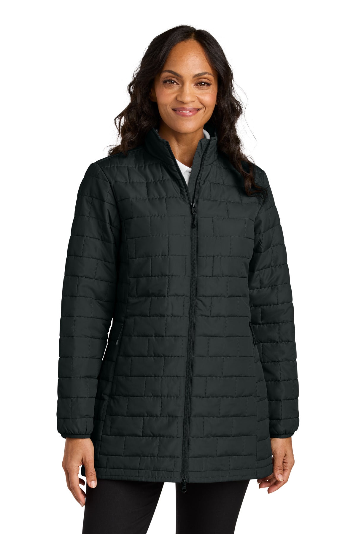 Port Authority® Women's C-FREE® Brick Jacket L854 - Deep Black - 3XL