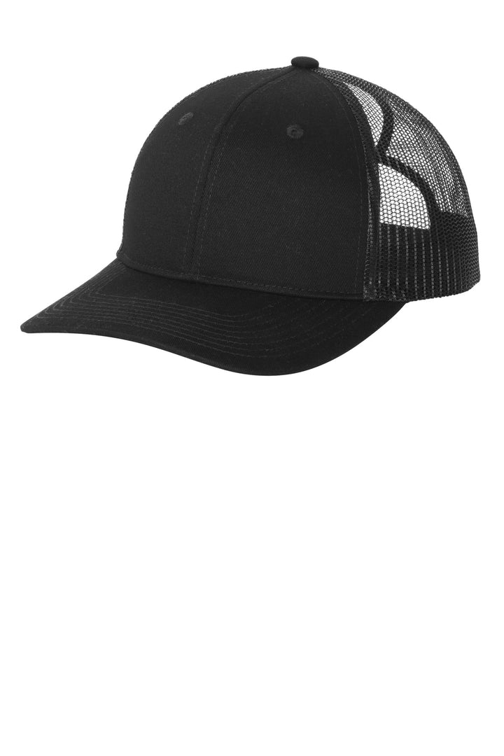 Port Authority® Snapback Ponytail Trucker Cap LC401 - Black - OSFA