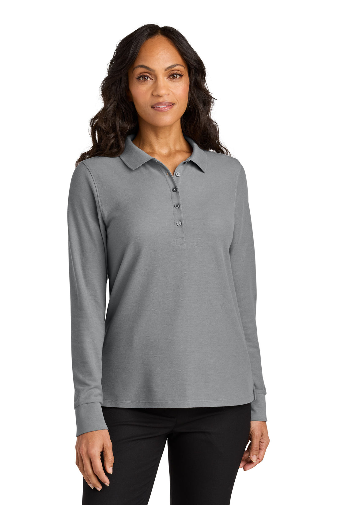 Port Authority® Women's Wearever Signature Pique Long Sleeve Polo LK200LS