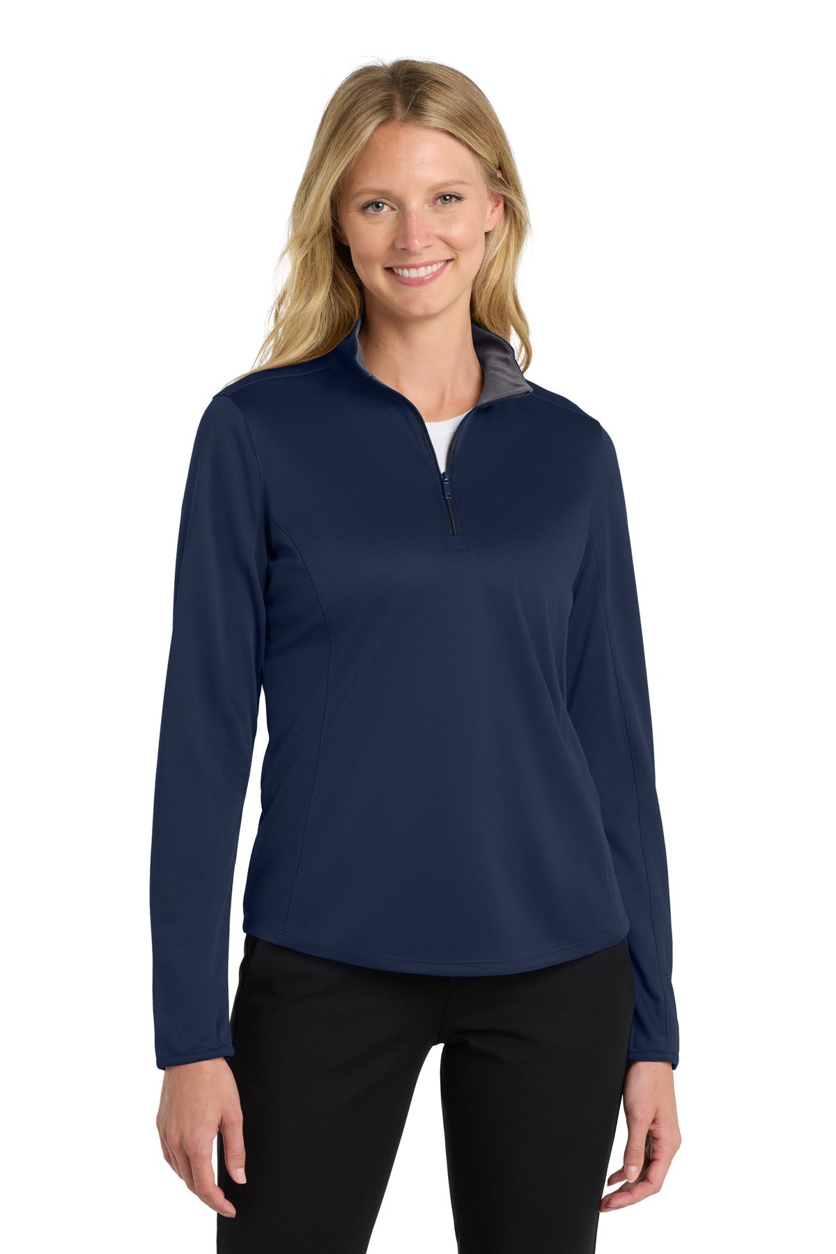 Port Authority ® Women's Silk Touch  Performance 1/4-Zip LK584