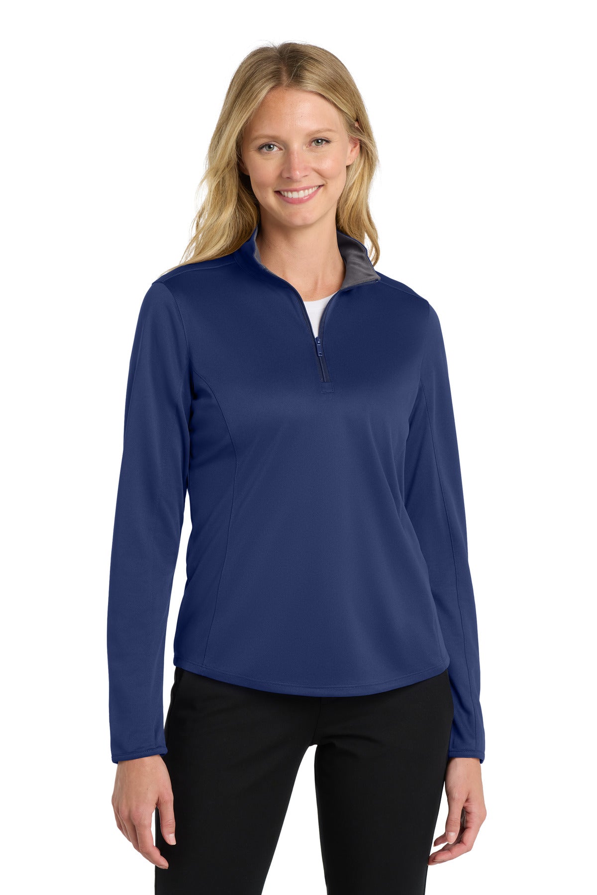Port Authority ® Women's Silk Touch  Performance 1/4-Zip LK584