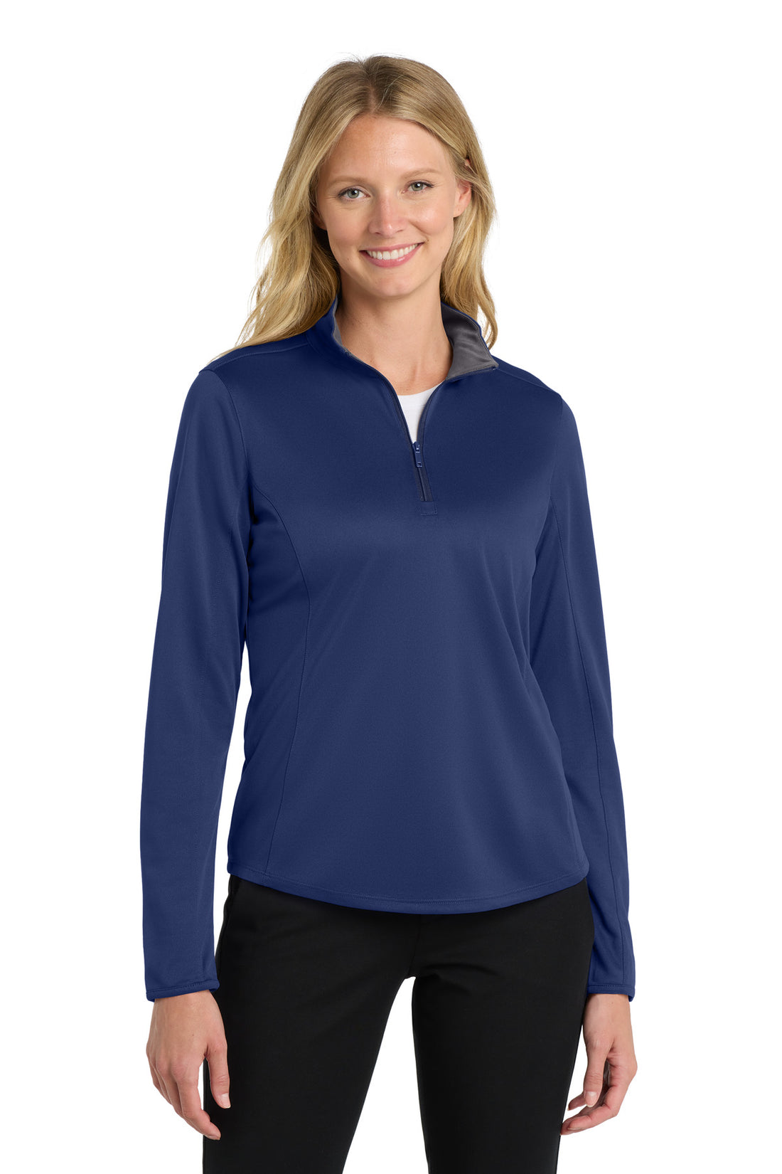Port Authority ® Women's Silk Touch  Performance 1/4-Zip LK584