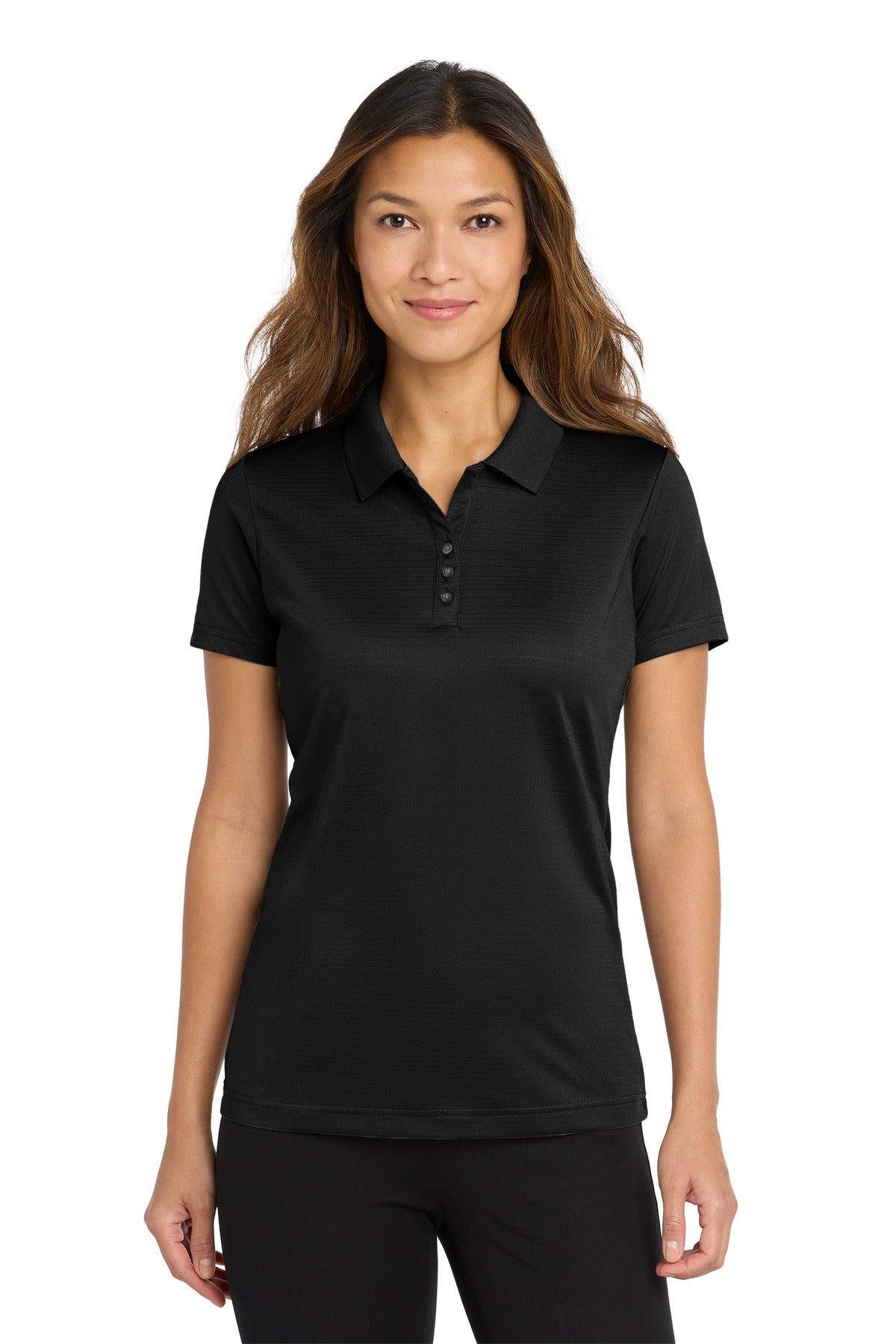 Port Authority ® Women's Eclipse Stretch Polo. LK587 - Deep Black - XS