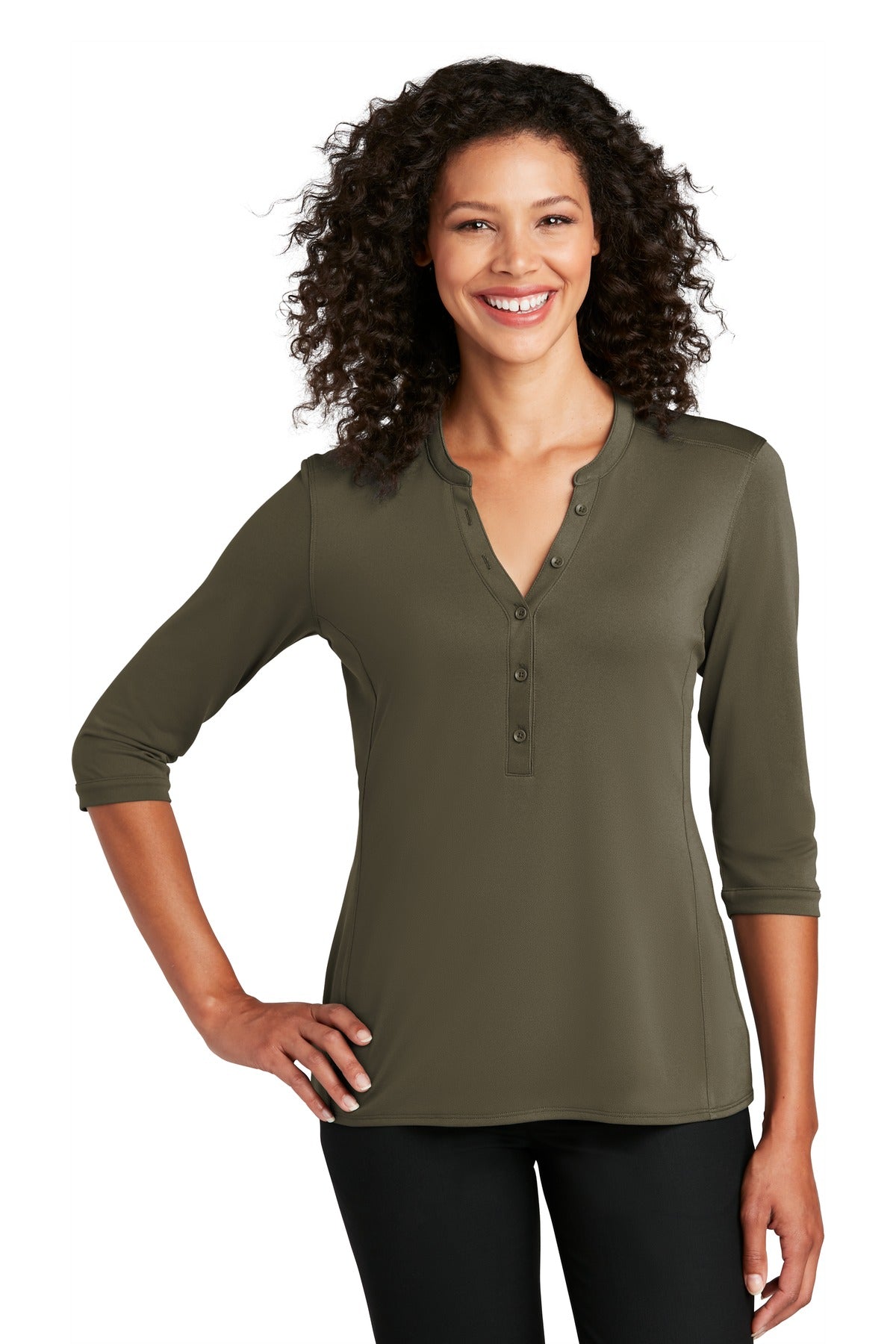 Port Authority ®  Women's UV Choice Pique Henley LK750