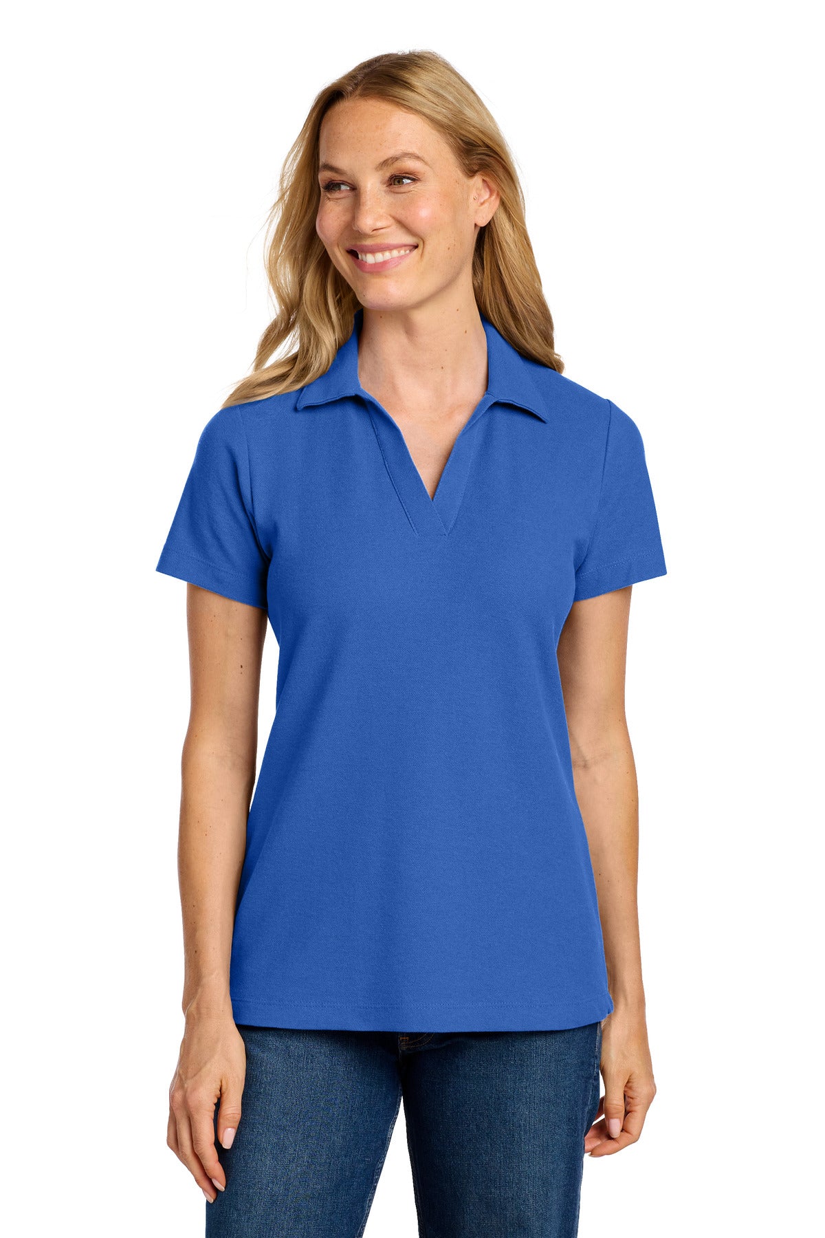 Port Authority® Women's C-FREE® Cotton Blend Pique Polo LK867