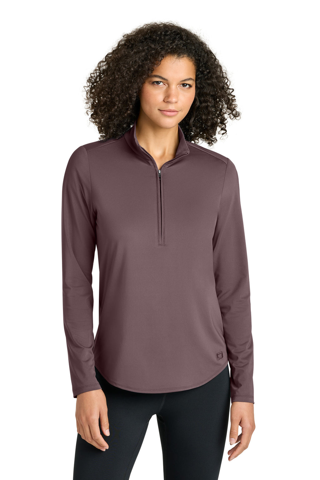 OGIO® Women's Regain 1/2-Zip LOG172 - Ashen Plum - 2XL