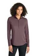 OGIO® Women's Regain 1/2-Zip LOG172 - Ashen Plum - 2XL