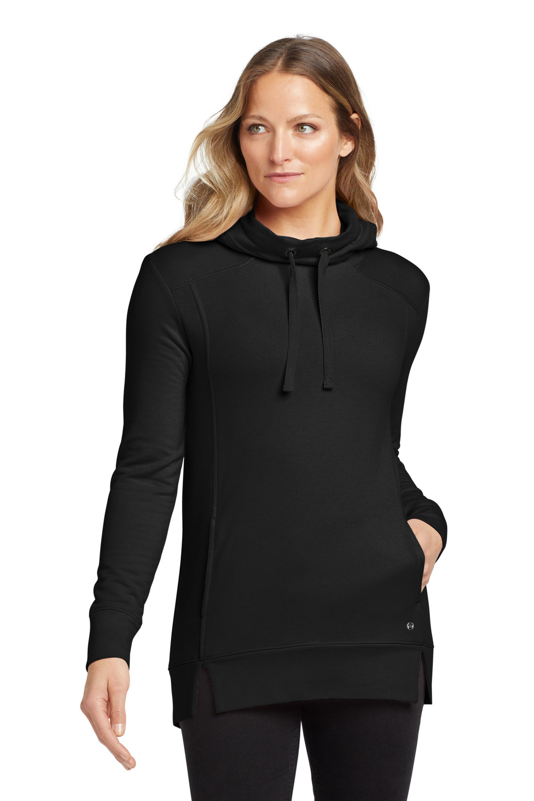 OGIO ® Women's Luuma Pullover Fleece Hoodie. LOG810 - Blacktop - 2XL