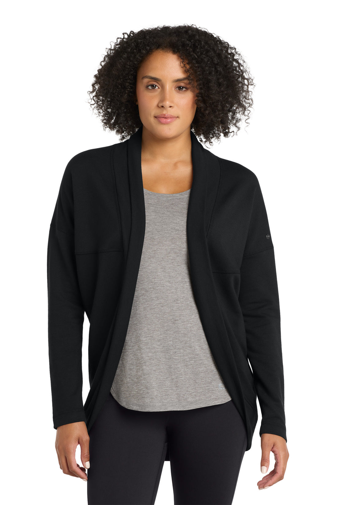 OGIO® Women's Luuma Cocoon Fleece. LOG811 - Blacktop - 2XL
