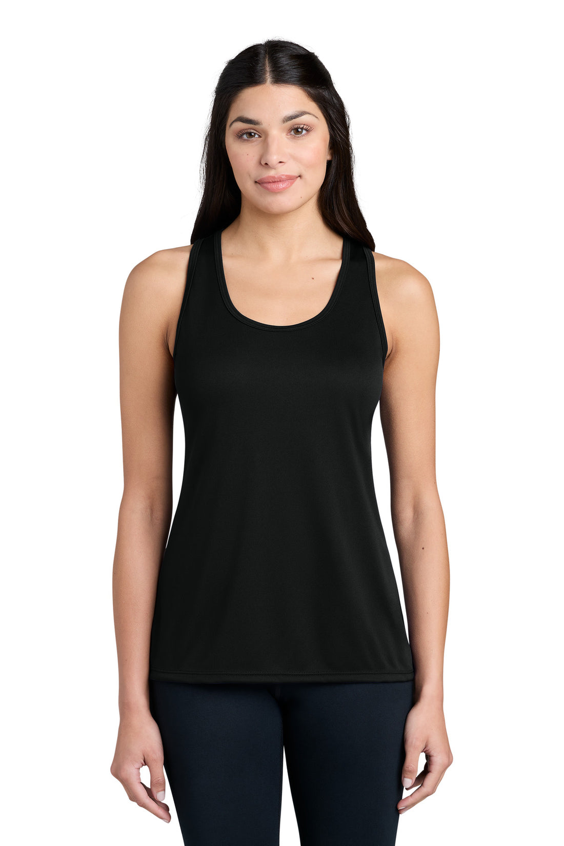 Port & Co® Women's Performance Tank LPC380TT - Jet Black - 3XL