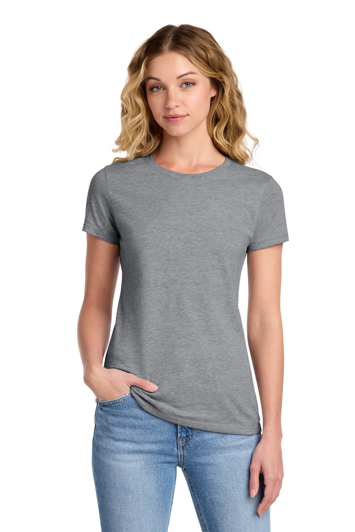 Port & Co® Women's Fan Favorite Tee. LPC450 - Athletic Heather - XS