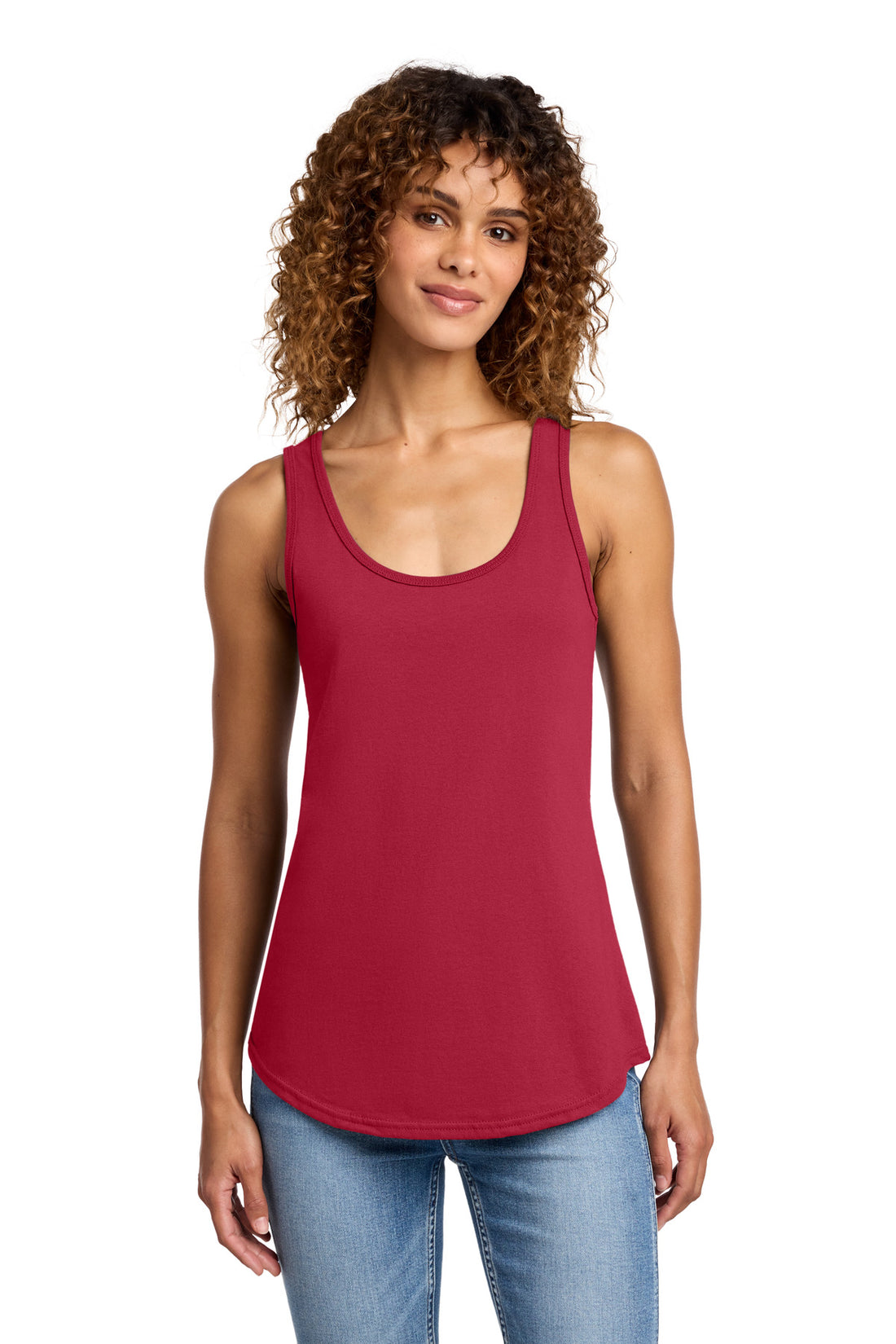 Port & Co® Women's Core Cotton Tank Top.  LPC54TT