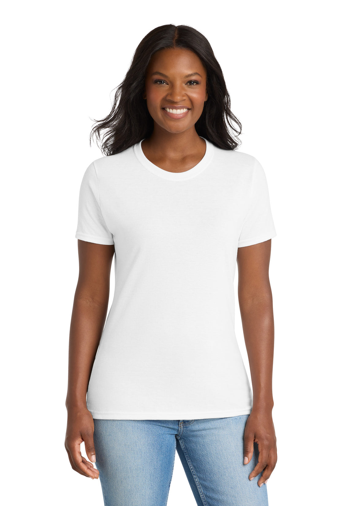 Port & Co® Women's Core Blend Tee. LPC55