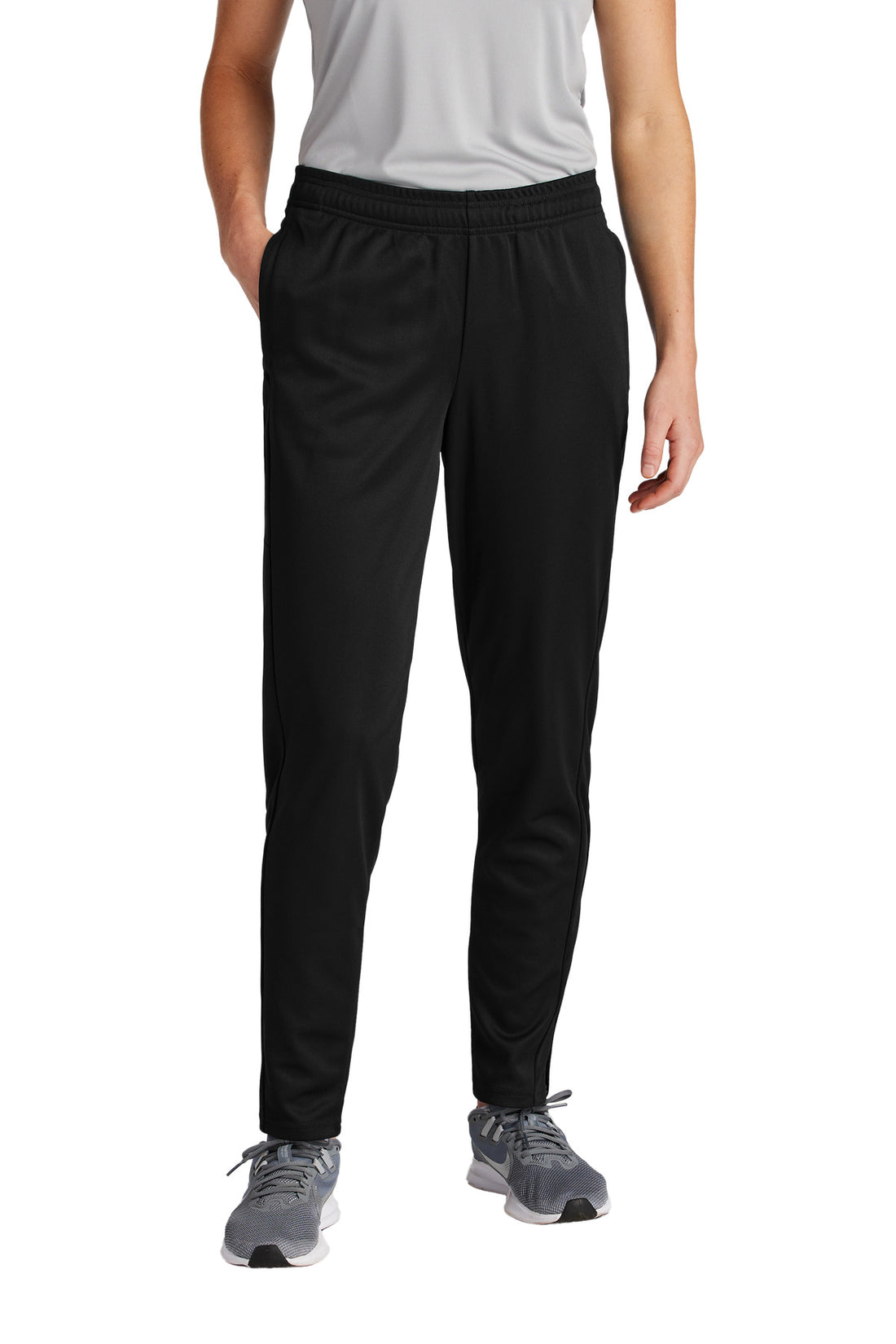 Sport-Tek® Women's Travel Pant LPST800 - Black/ Black - 3XL