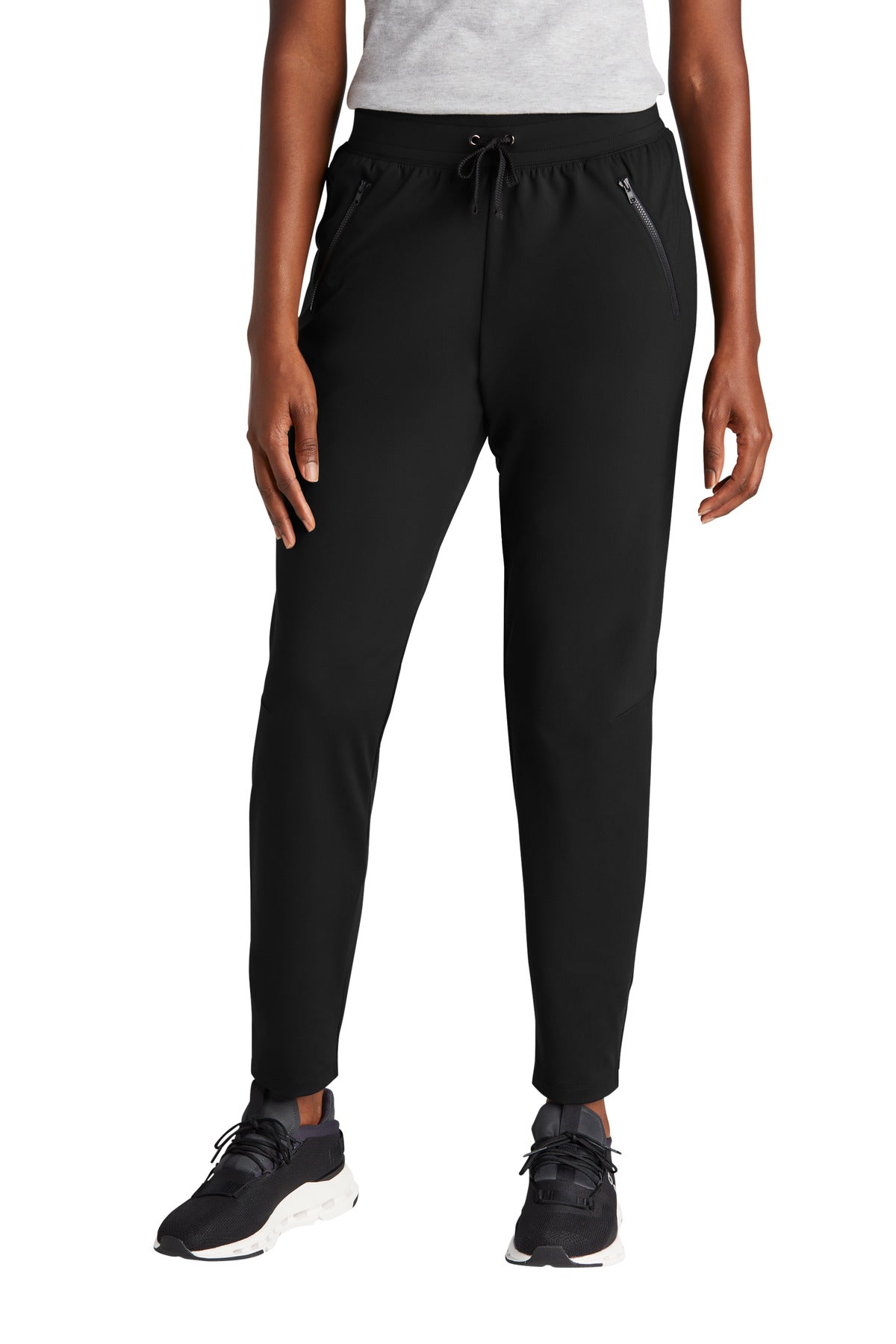 Sport-Tek® Women's Circuit Jogger LPST871 - Deep Black - 3XL