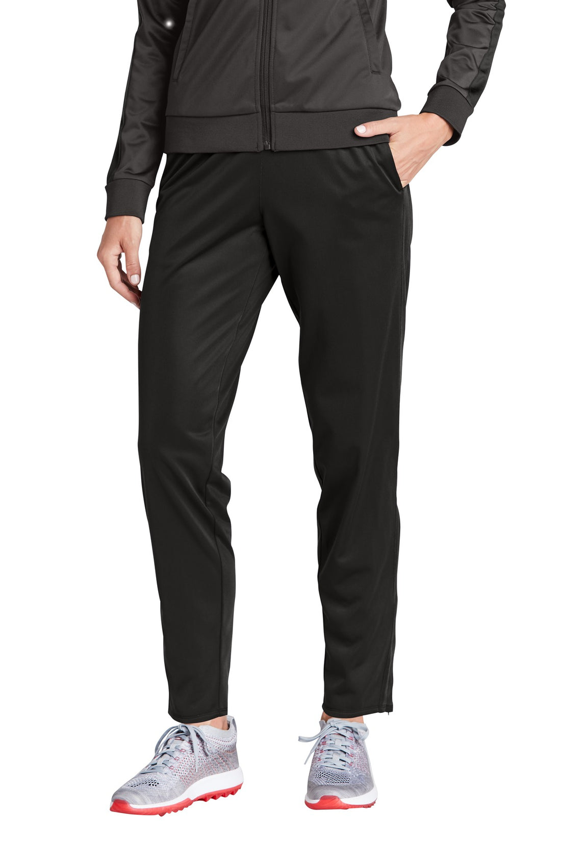 Sport-Tek ® Women's Tricot Track Jogger. LPST95 - Black - XS