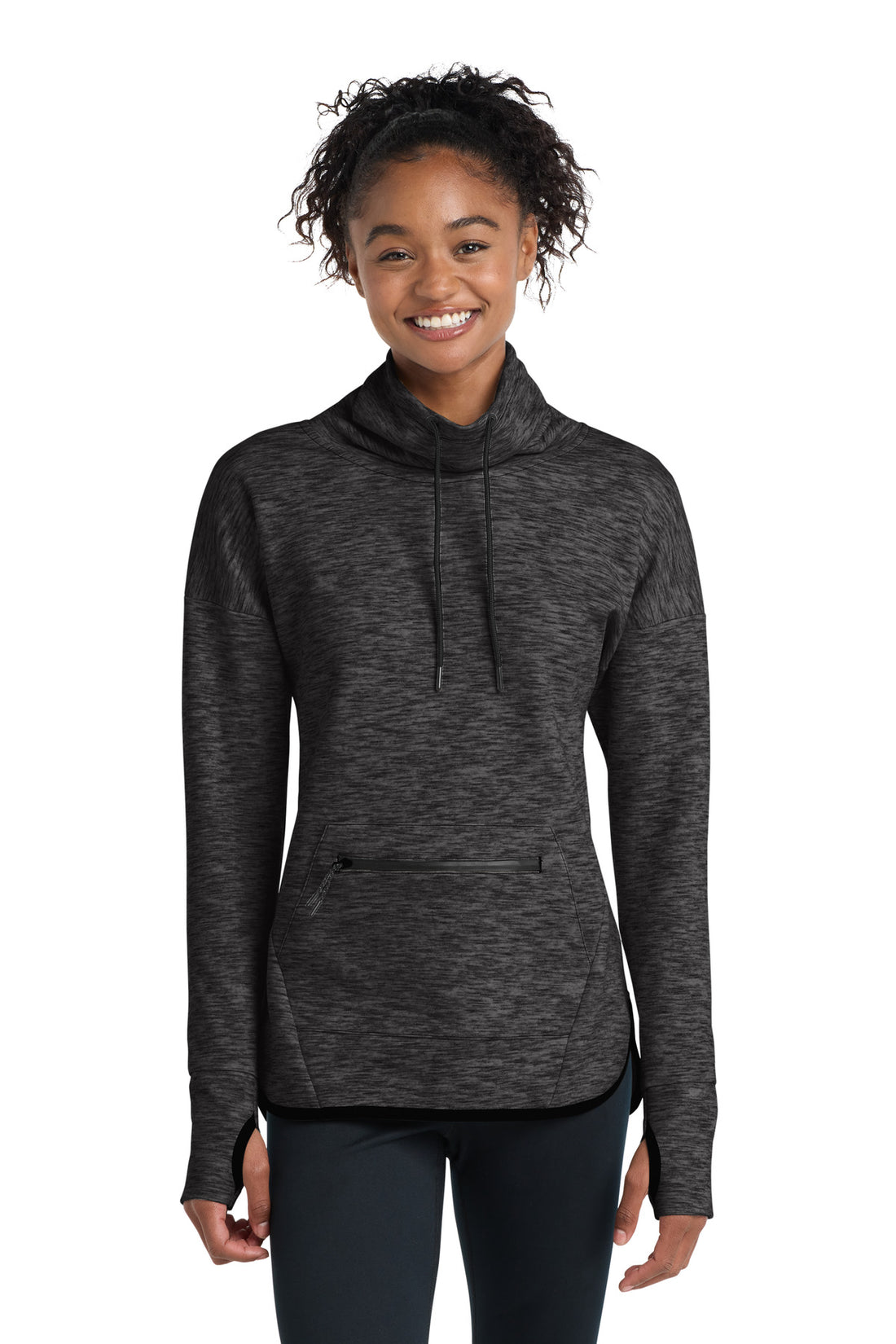 Sport-Tek® Women's Triumph Cowl Neck Pullover LST280