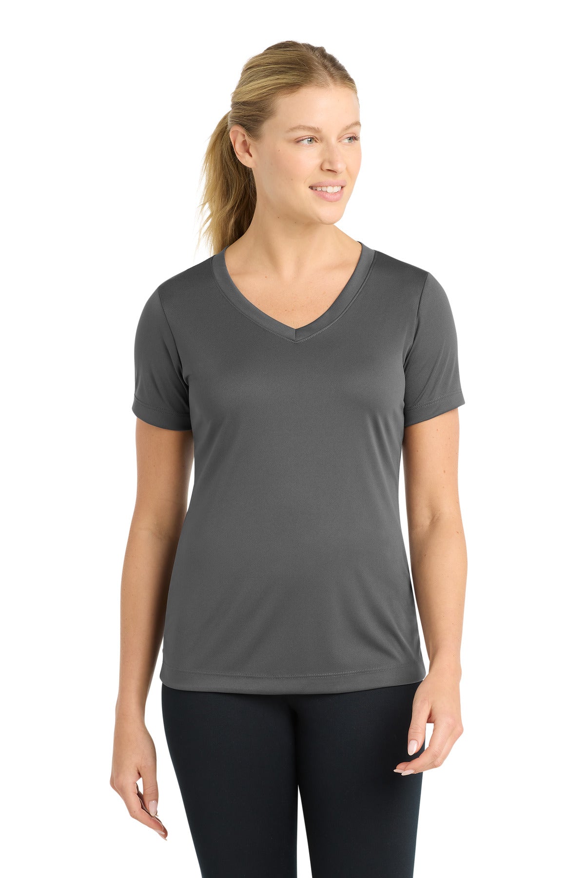 Sport-Tek® Women's PosiCharge® Competitor V-Neck Tee. LST353