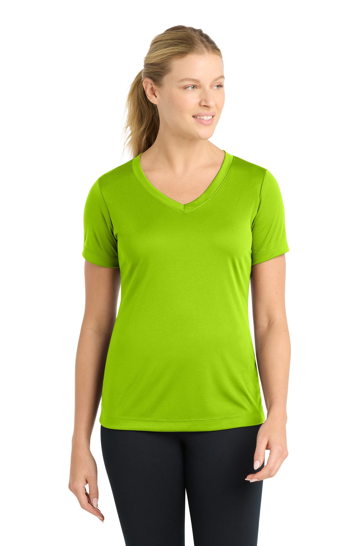 Sport-Tek® Women's PosiCharge® Competitor V-Neck Tee. LST353