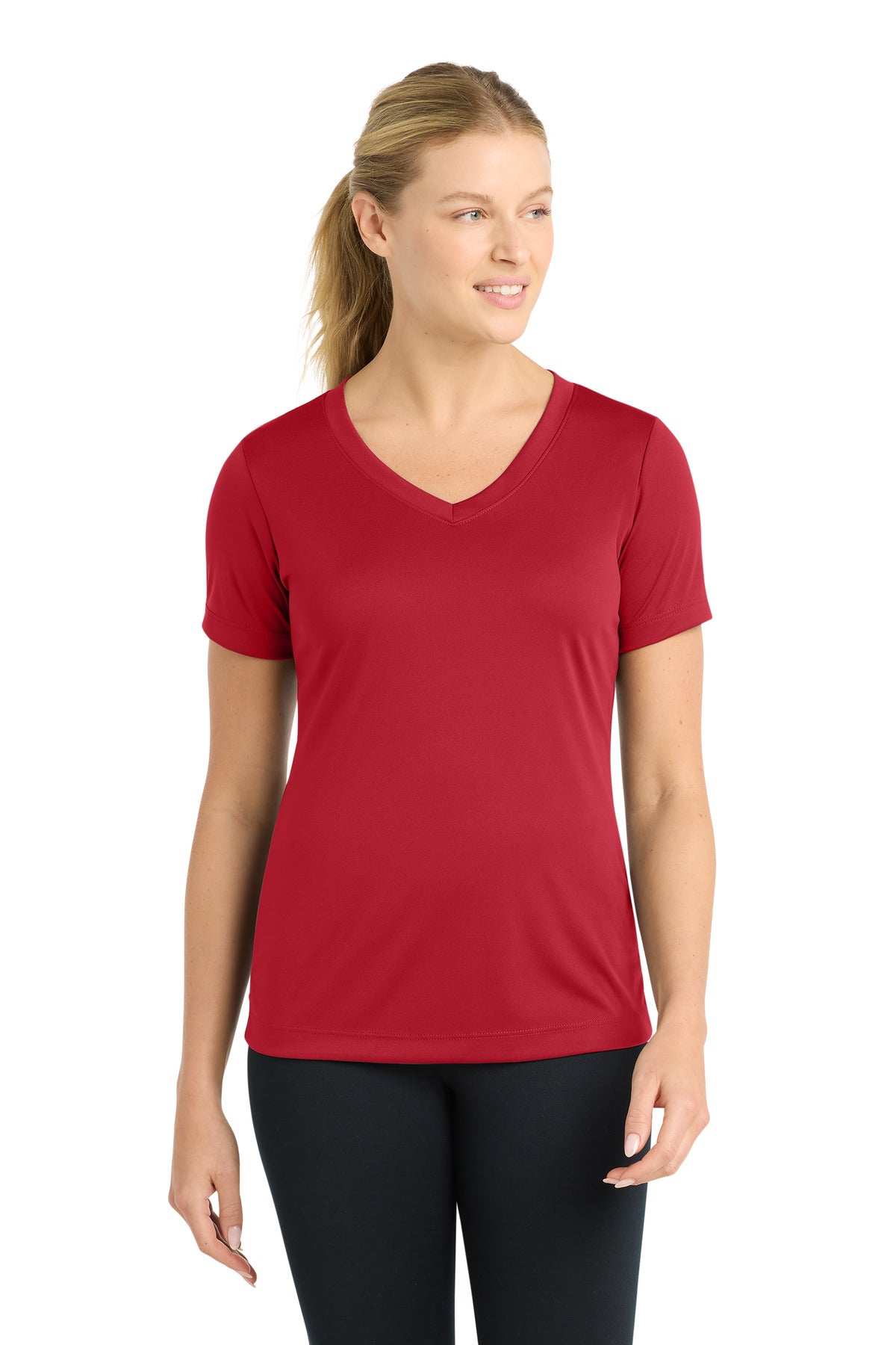 Sport-Tek® Women's PosiCharge® Competitor V-Neck Tee. LST353